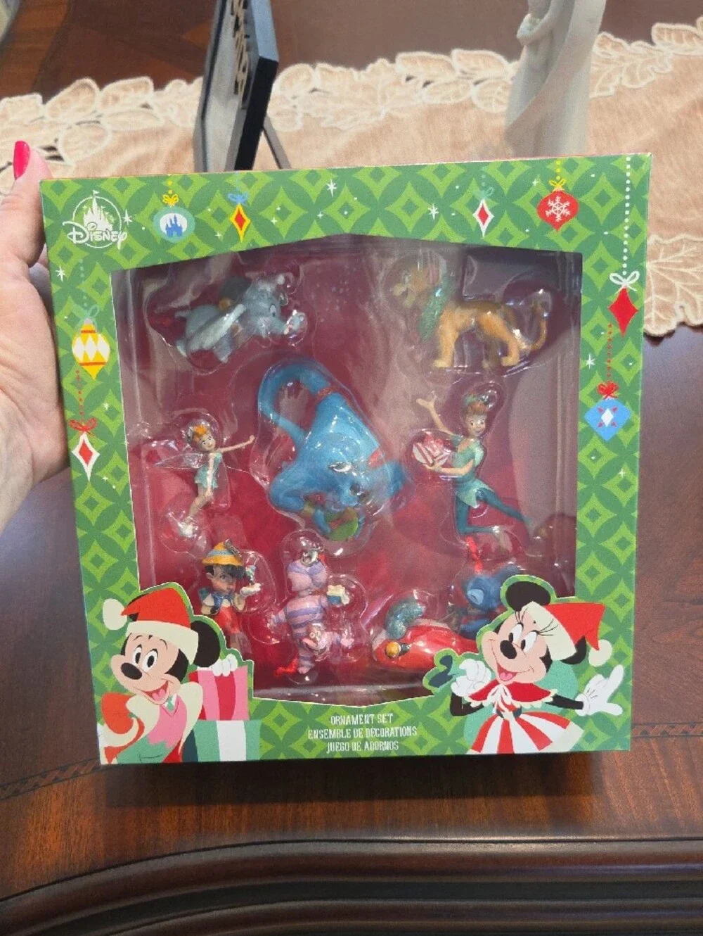 Disney Holiday Ornament Set